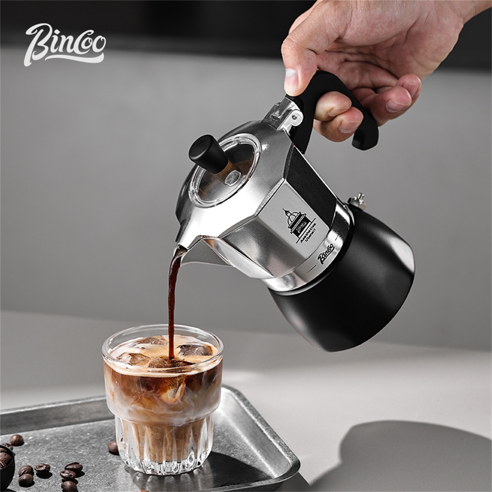 Coffee Equipment Tools - BINCOO Double Valve Moka Pot，Espresso Extraction