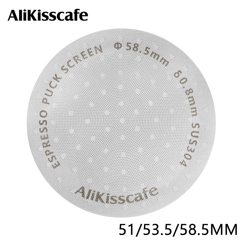 Coffee Equipment Tools - Alikisscafe Espresso Puck Screen 51mm 53.5mm