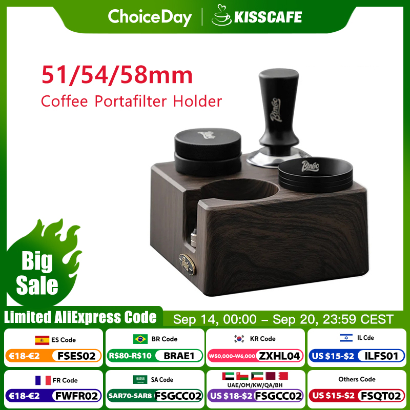 Portafilter 58Mm - Coffee Tamping Station Stand Portafilter Holder