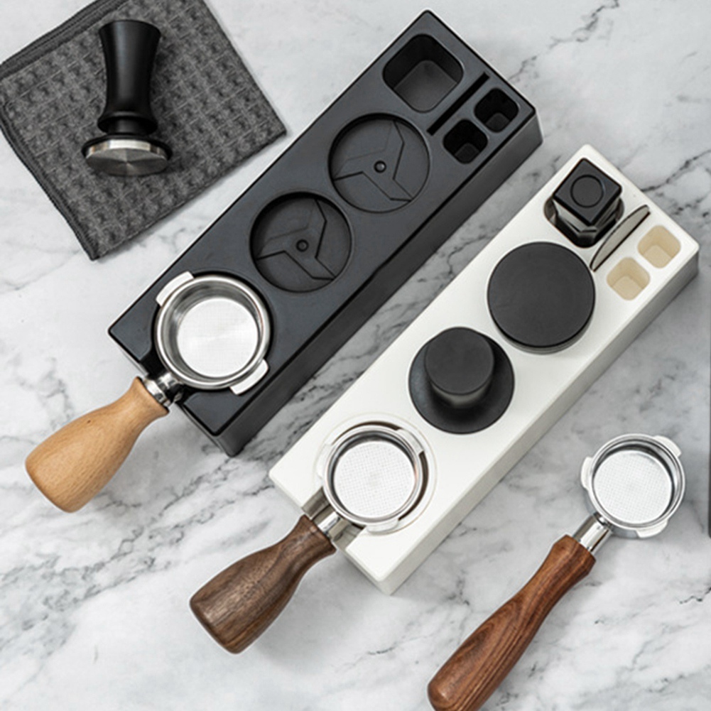 Coffee Knock Box - ABGG-51-58Mm ABS Coffee Filter Tamper Holder