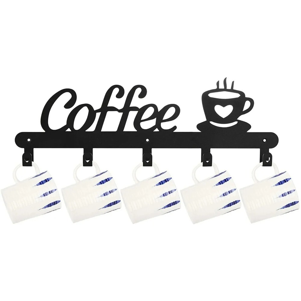 Metal Wall Mounted Coffee Mug  - đánh giá và giá Coffee Equipment Rack