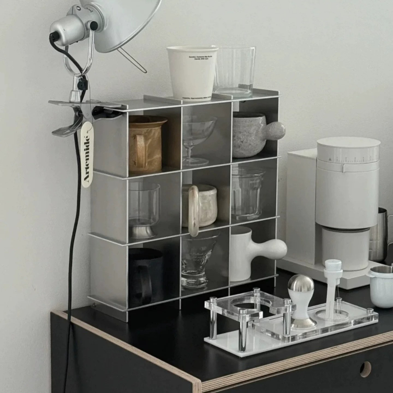 Minimalist Aluminum Alloy Coun - đánh giá và giá Coffee Equipment Rack