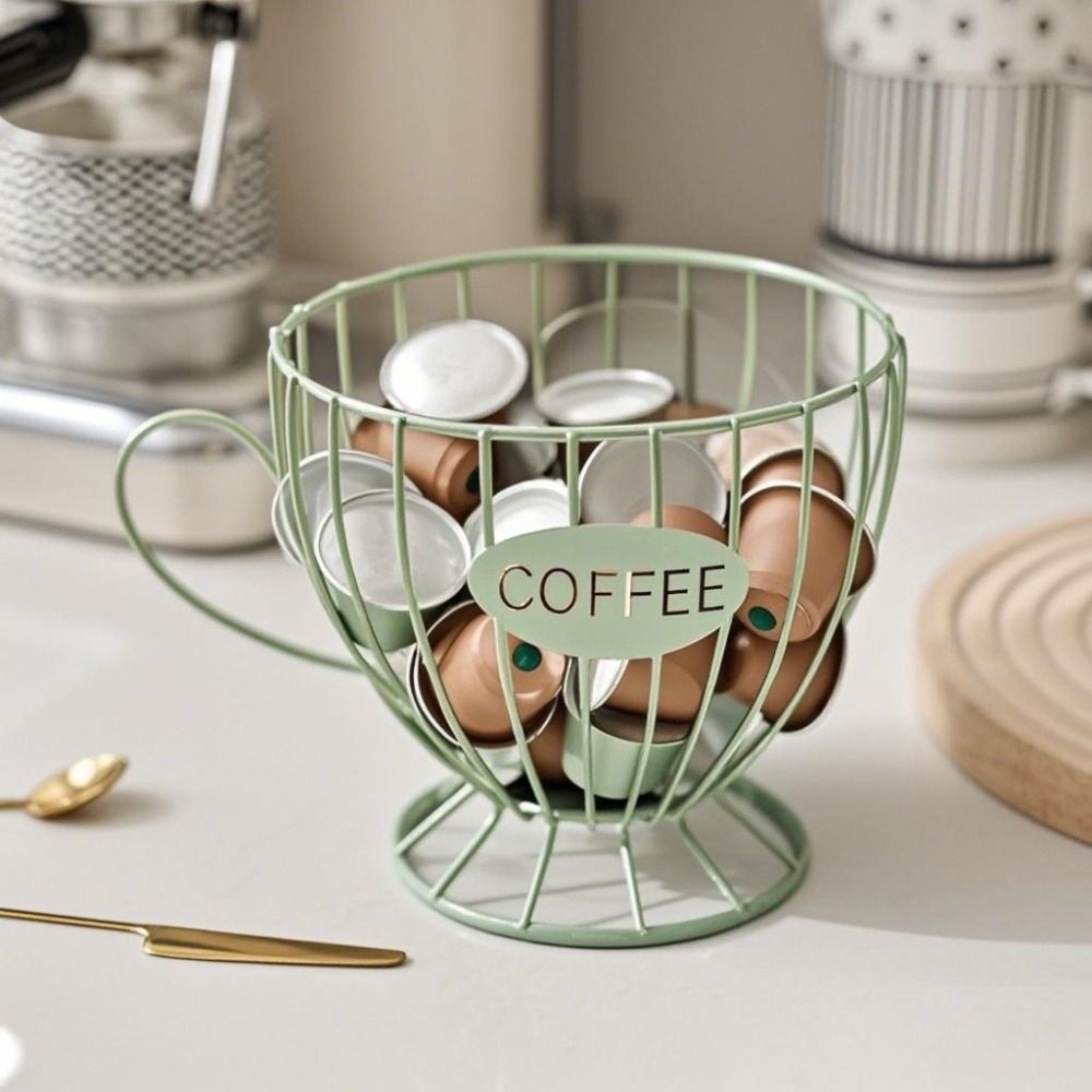 Large Capacity Coffee Pod Hold - đánh giá và giá Coffee Equipment Rack