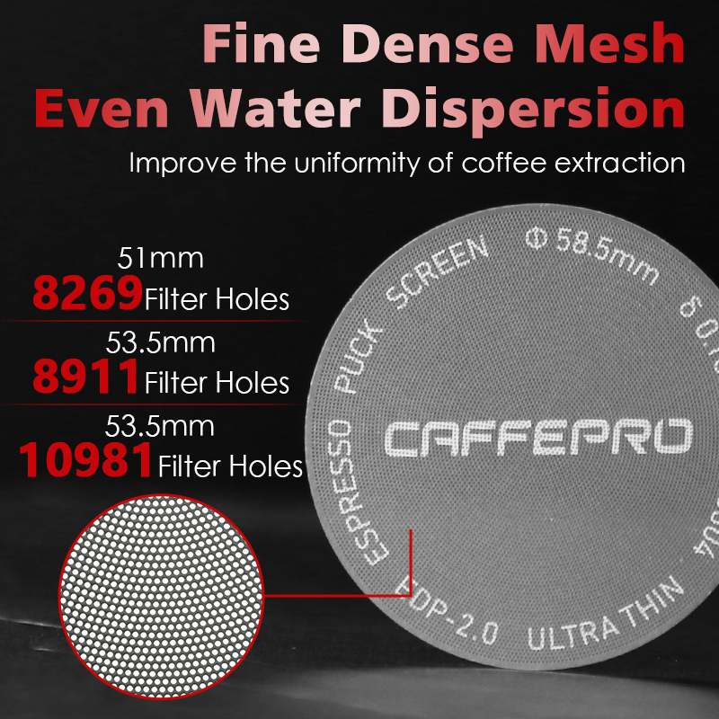 Caffeepro Espresso Puck Screen - đánh giá và giá Coffee Equipment Tools