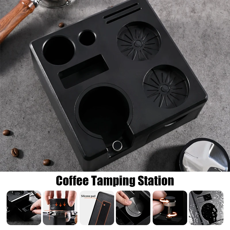 Coffee Tamping Station for 51/ - đánh giá và giá Portafilter 58Mm