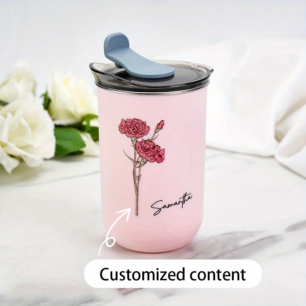 Personalized Birth Flower Coff - đánh giá và giá Coffee Equipment With Name