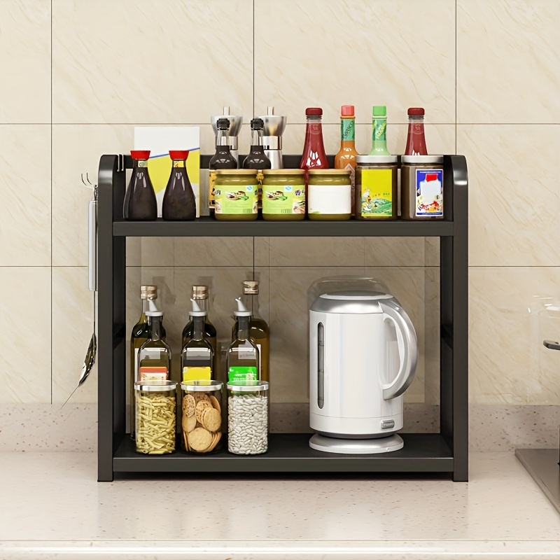 1pc 2-Tier Rustproof Metal Cou - đánh giá và giá Coffee Equipment Rack