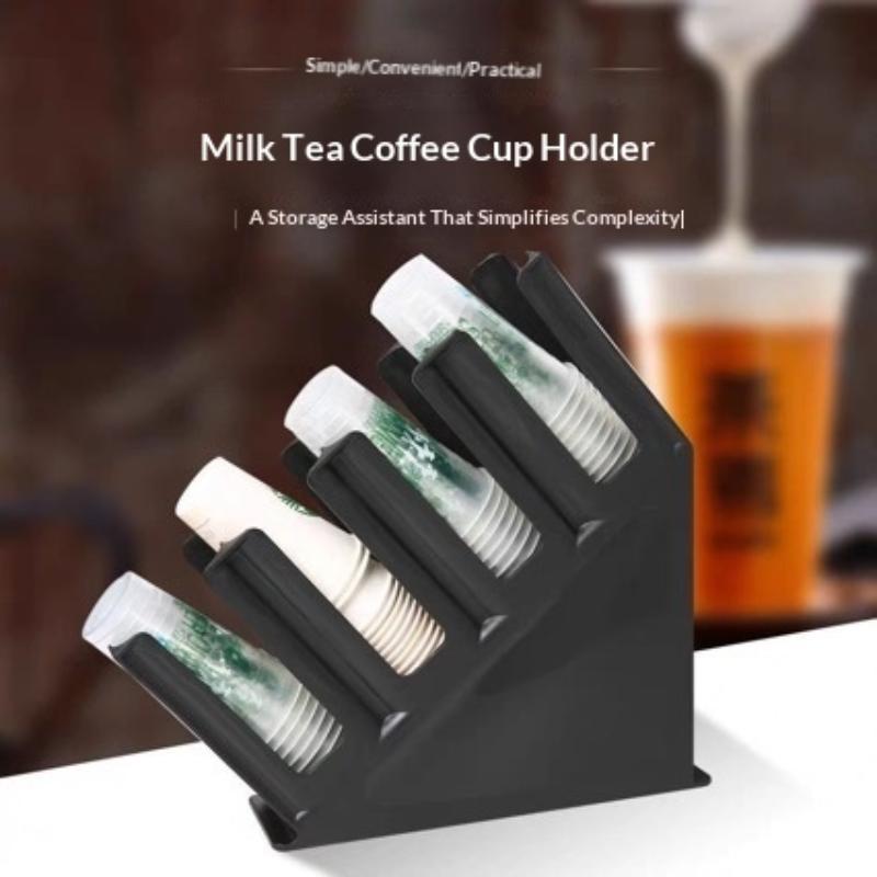 New·Plastic Paper Cup Storage  - đánh giá và giá Coffee Equipment Rack