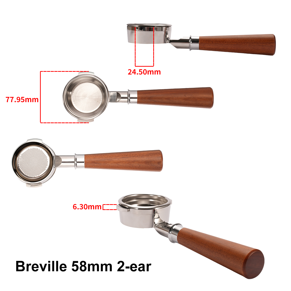 58mm Bottomless Portafilter Br - đánh giá và giá Coffee Equipment Tools
