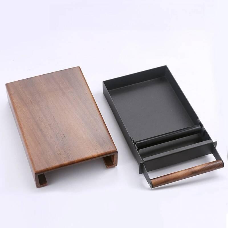 Walnut Coffee Knock Box Espres - đánh giá và giá Coffee Knock Box
