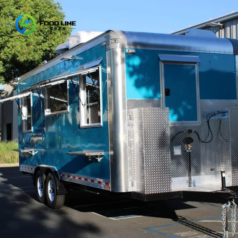 Customized  Europe Food Truck  - đánh giá và giá Coffee Equipment Europe