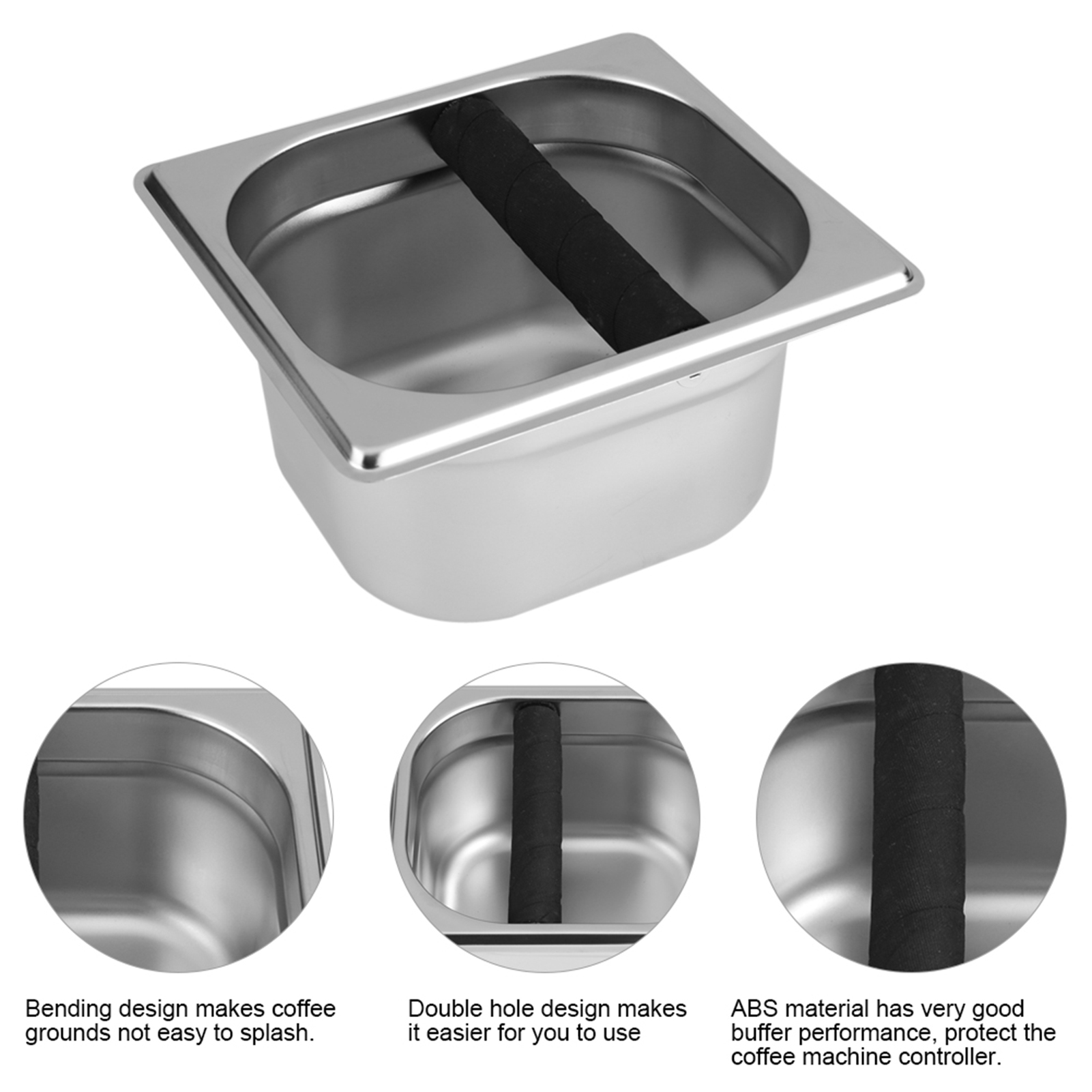 1PC Food Grade Stainless Steel - đánh giá và giá Coffee Knock Box
