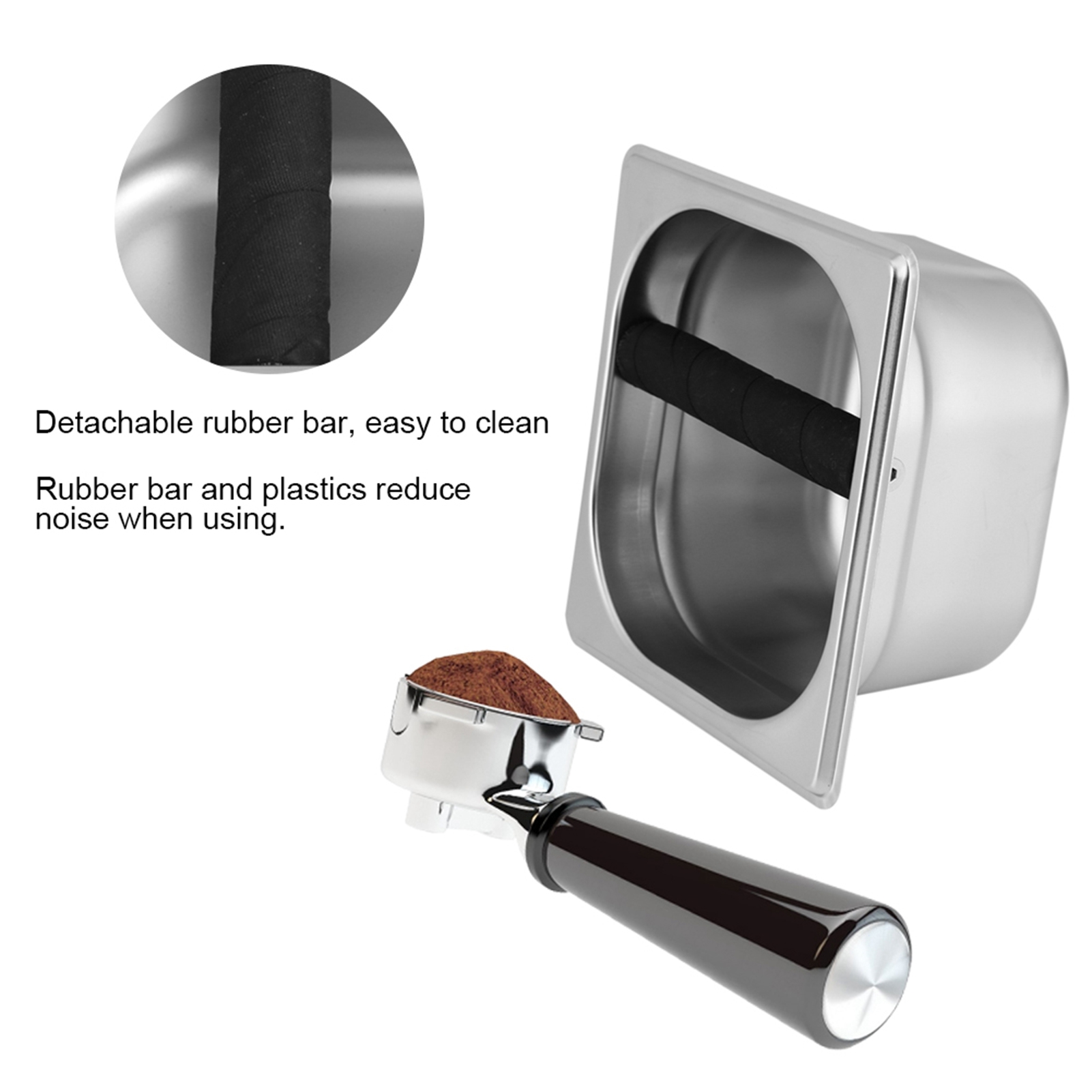 1PC Food Grade Stainless Steel - đánh giá và giá Coffee Knock Box