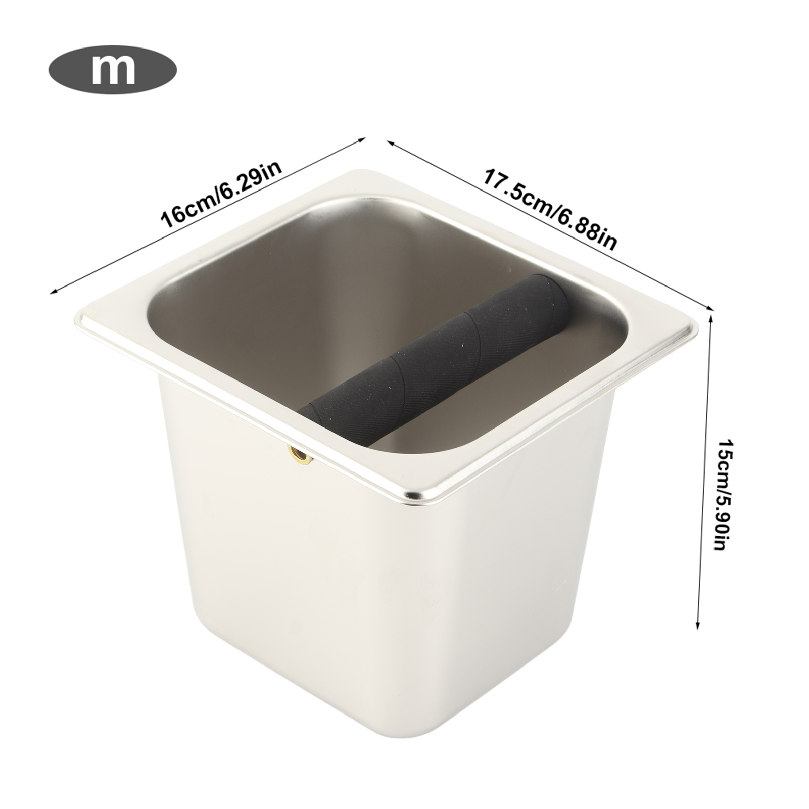 1PC Food Grade Stainless Steel - đánh giá và giá Coffee Knock Box